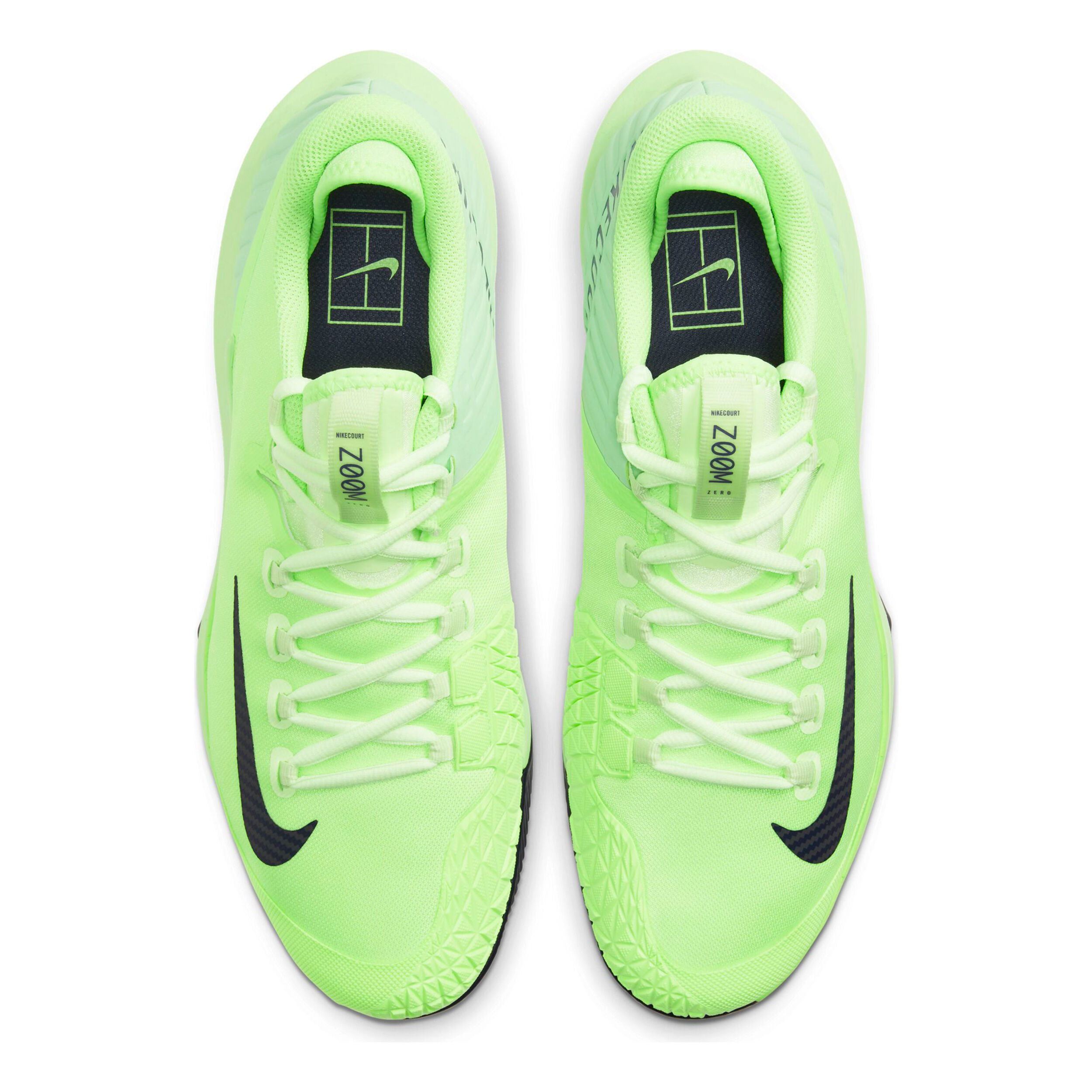 Air Zoom Zero Clay Sandplatzschuh Herren Neongrun Hellgrun
