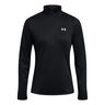 Tech 1/2 Zip Longsleeve Damen-Schwarz