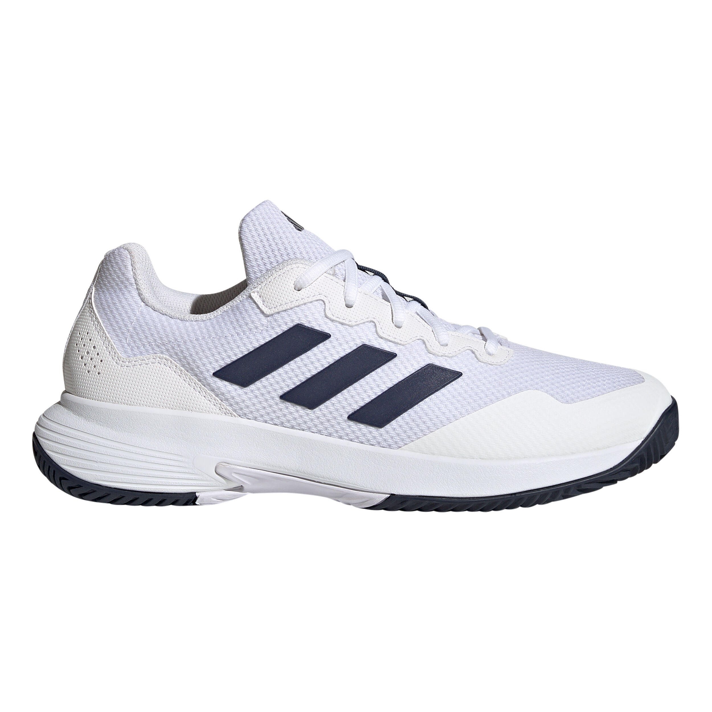 adidas Gamecourt 2 Allcourtschuh Herren WeiB Dunkelblau online kaufen Tennis Point DE