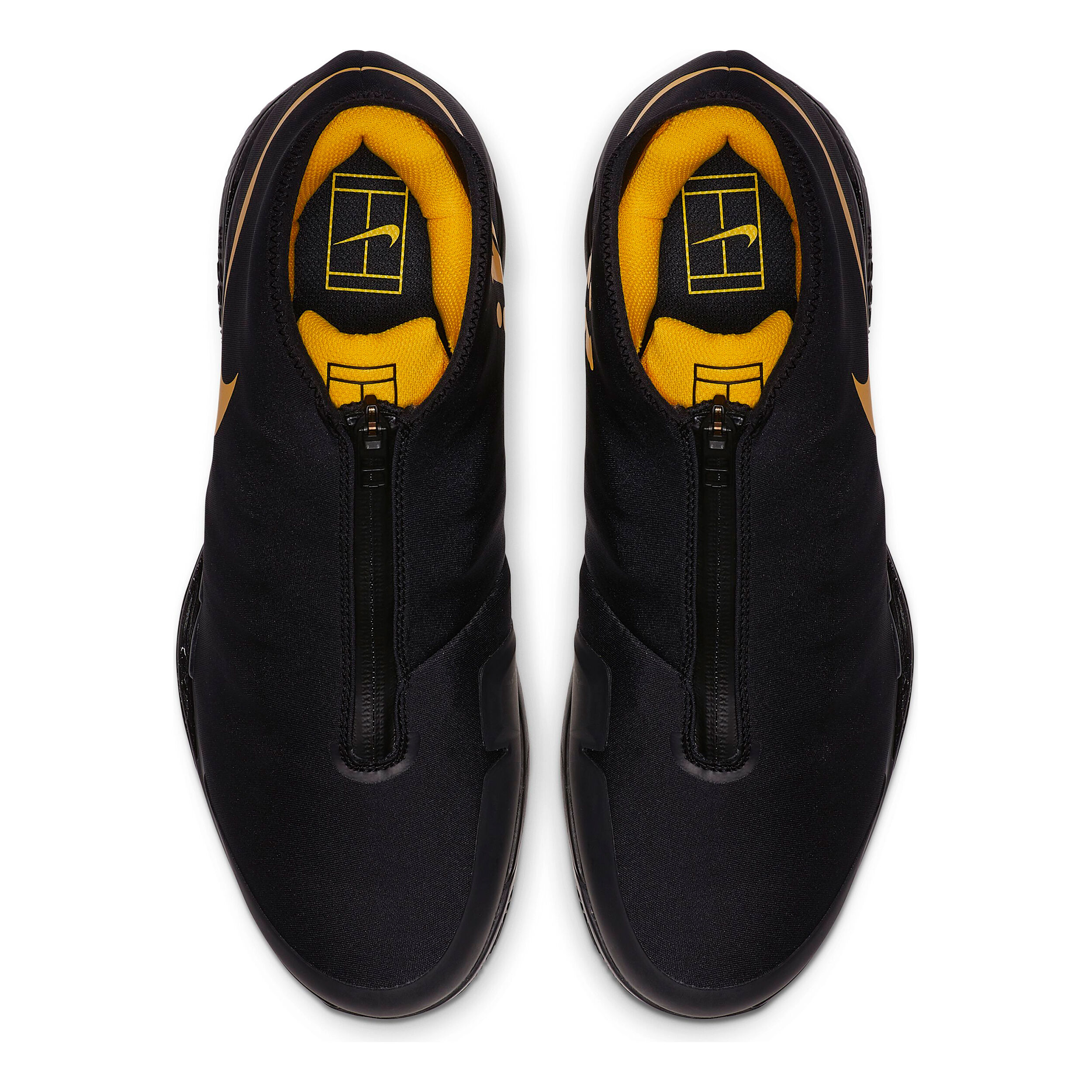 Air Zoom Vapor X Glove Sandplatzschuh Herren Schwarz Gold