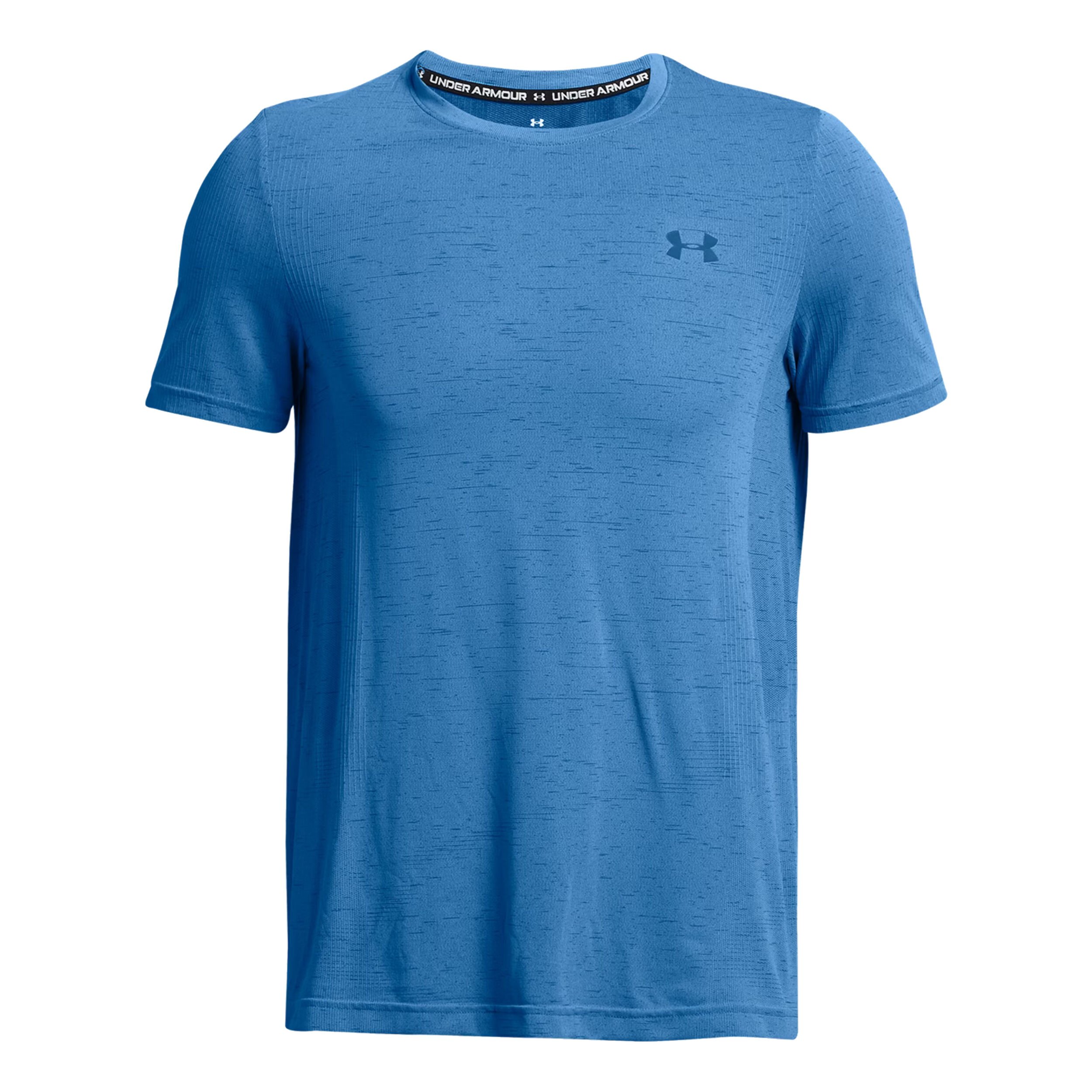 Vanish Seamless T Shirt Herren Blau