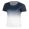 T-Shirt Silvia T-Shirt Damen - dunkelblau, wei&szlig;