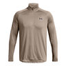 Tech 2.0 Half-Zip Longsleeve Herren - braun, 