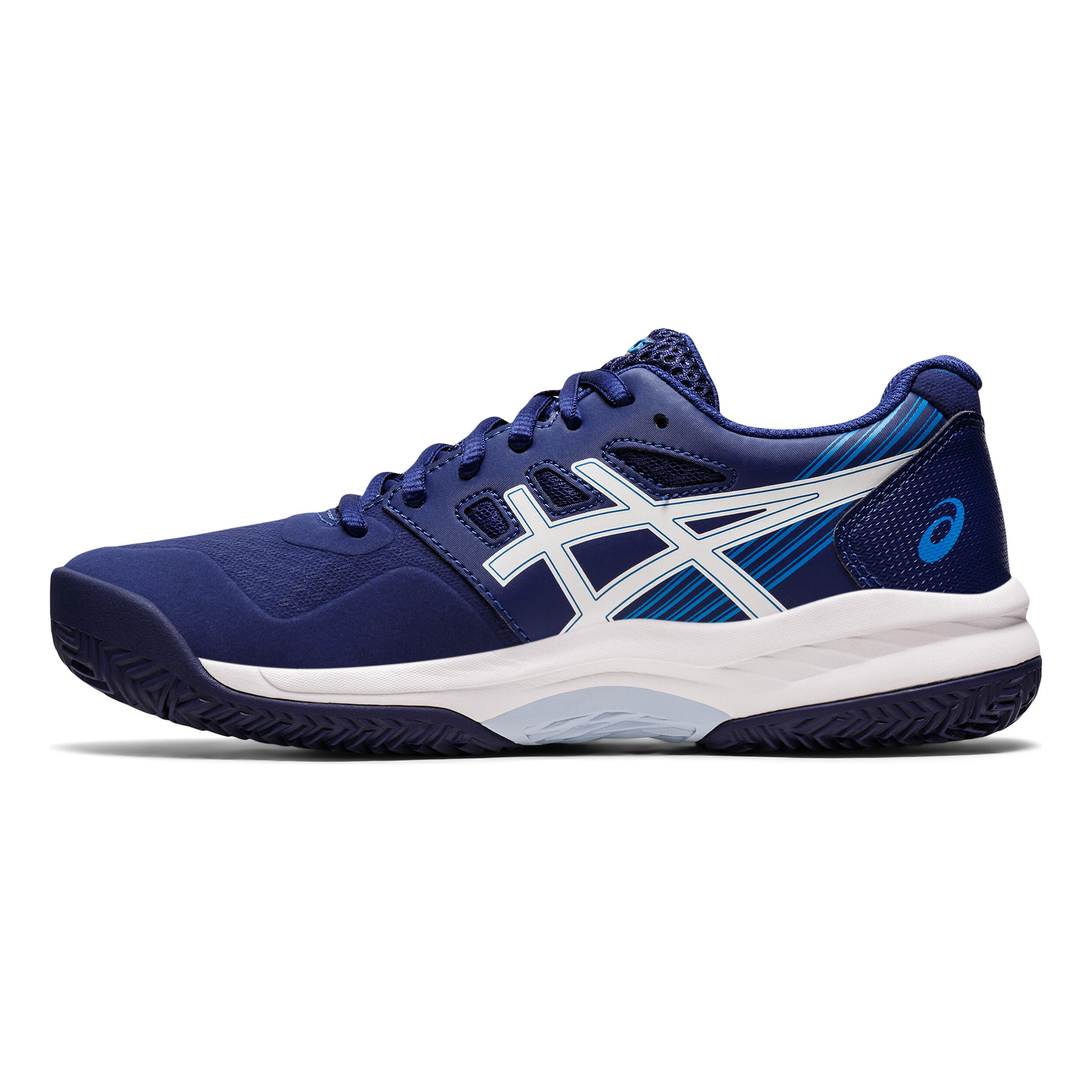ASICS Gel Game 8 Sandplatzschuh Damen Dunkelblau Hellblau online kaufen Tennis Point DE