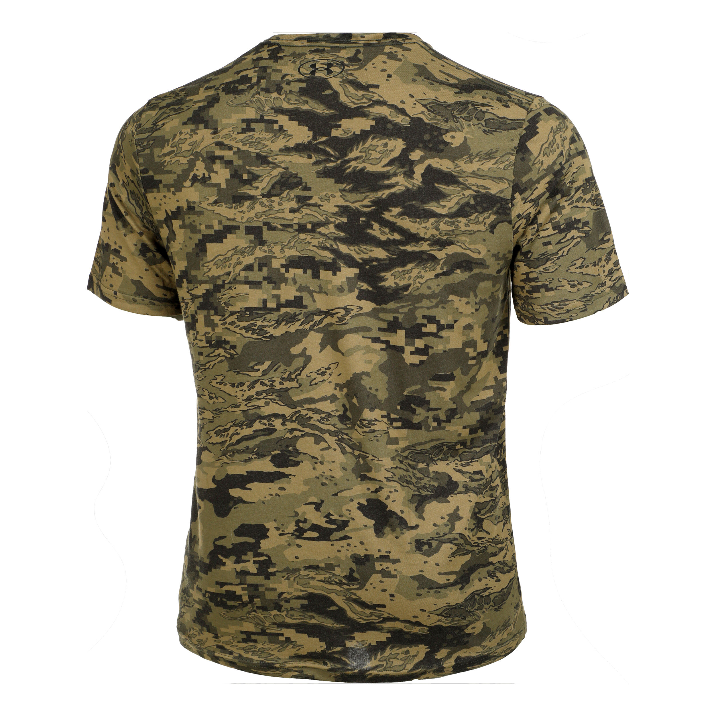 ABC Camo T Shirt Herren Schwarz Mehrfarbig
