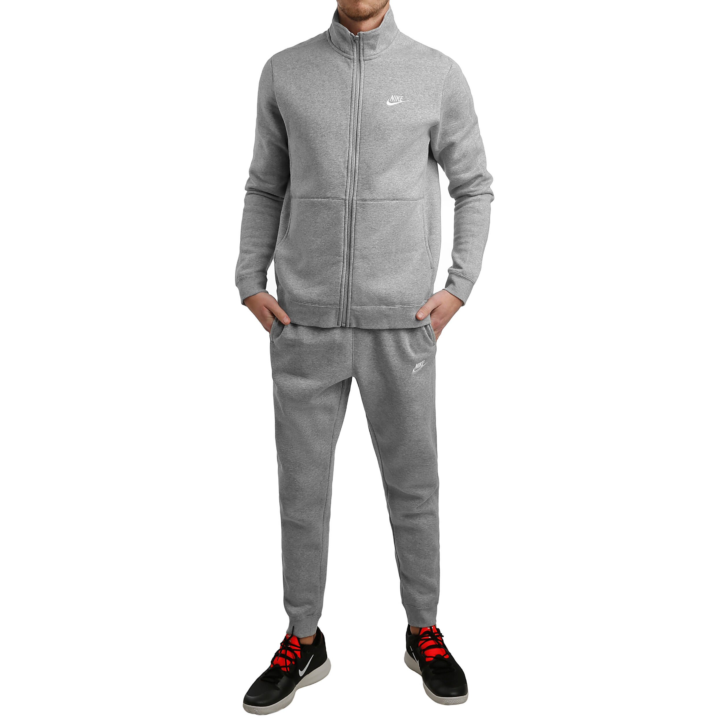 Jogginganzug herren grau nike