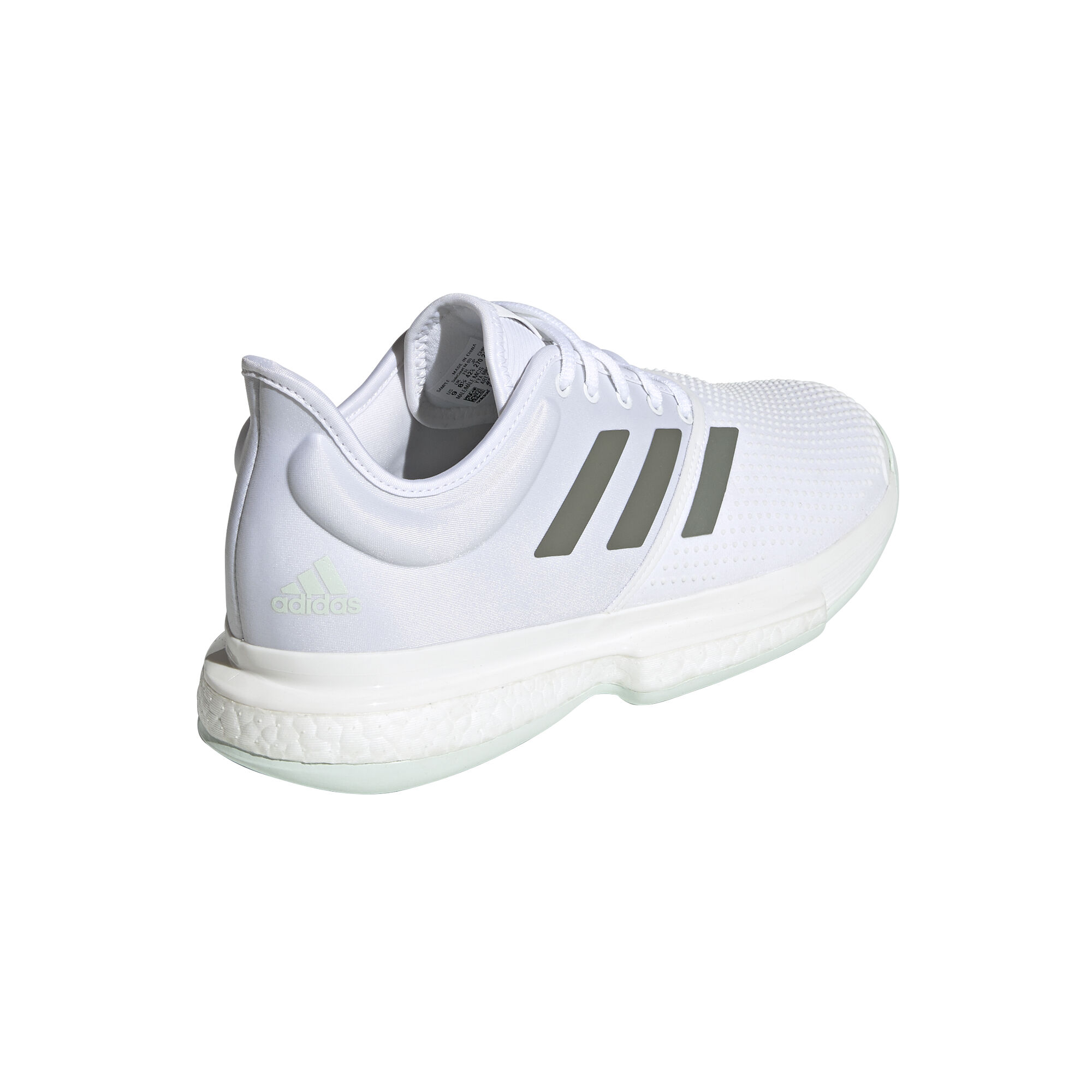 Sole Court Boost Allcourtschuh Herren WeiB Mint