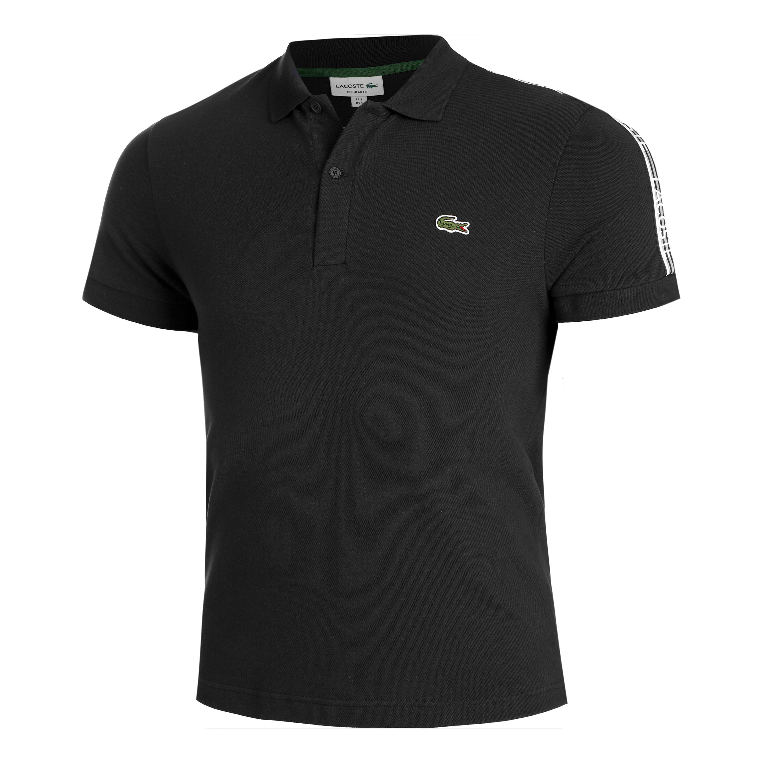 Lacoste Core Graphics Polo Herren Schwarz online kaufen Tennis Point DE