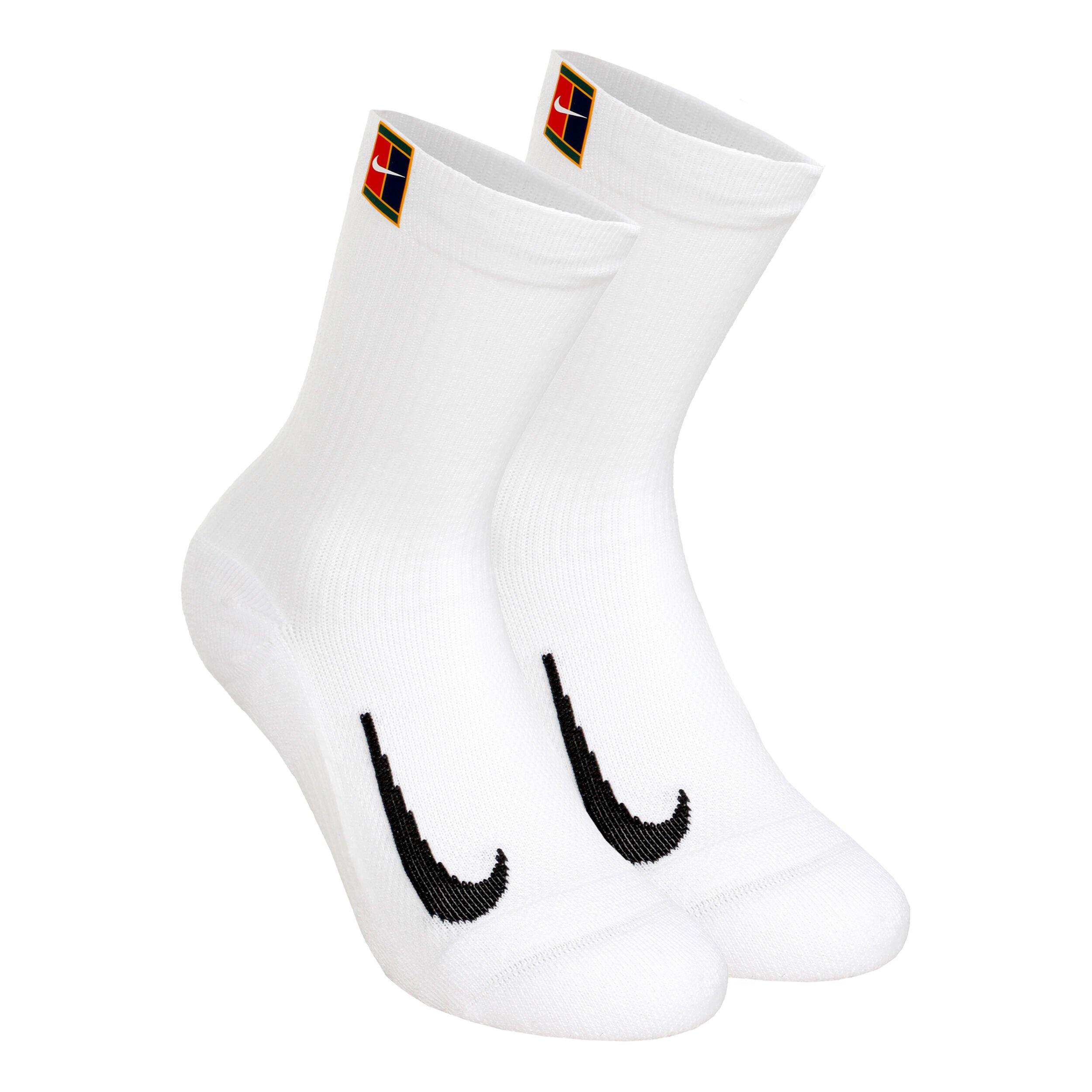 Court Multiplier Cushioned Tennissocken 2er Pack WeiB Schwarz