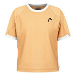 HEAD Bekleidung HEAD Play Tech T-Shirt Damen-Goldgelb