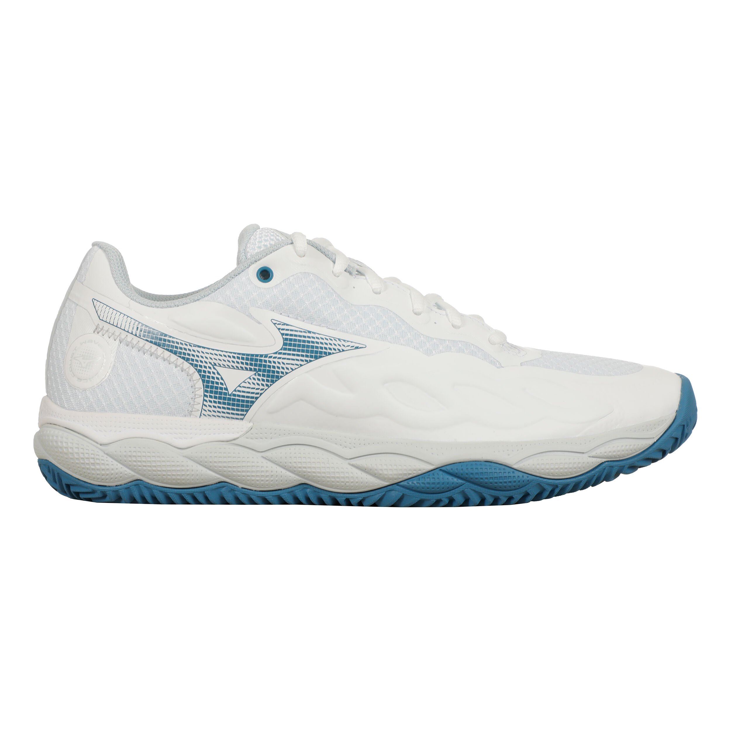 Wave Enforce Court Sandplatzschuh Damen WeiB Blau