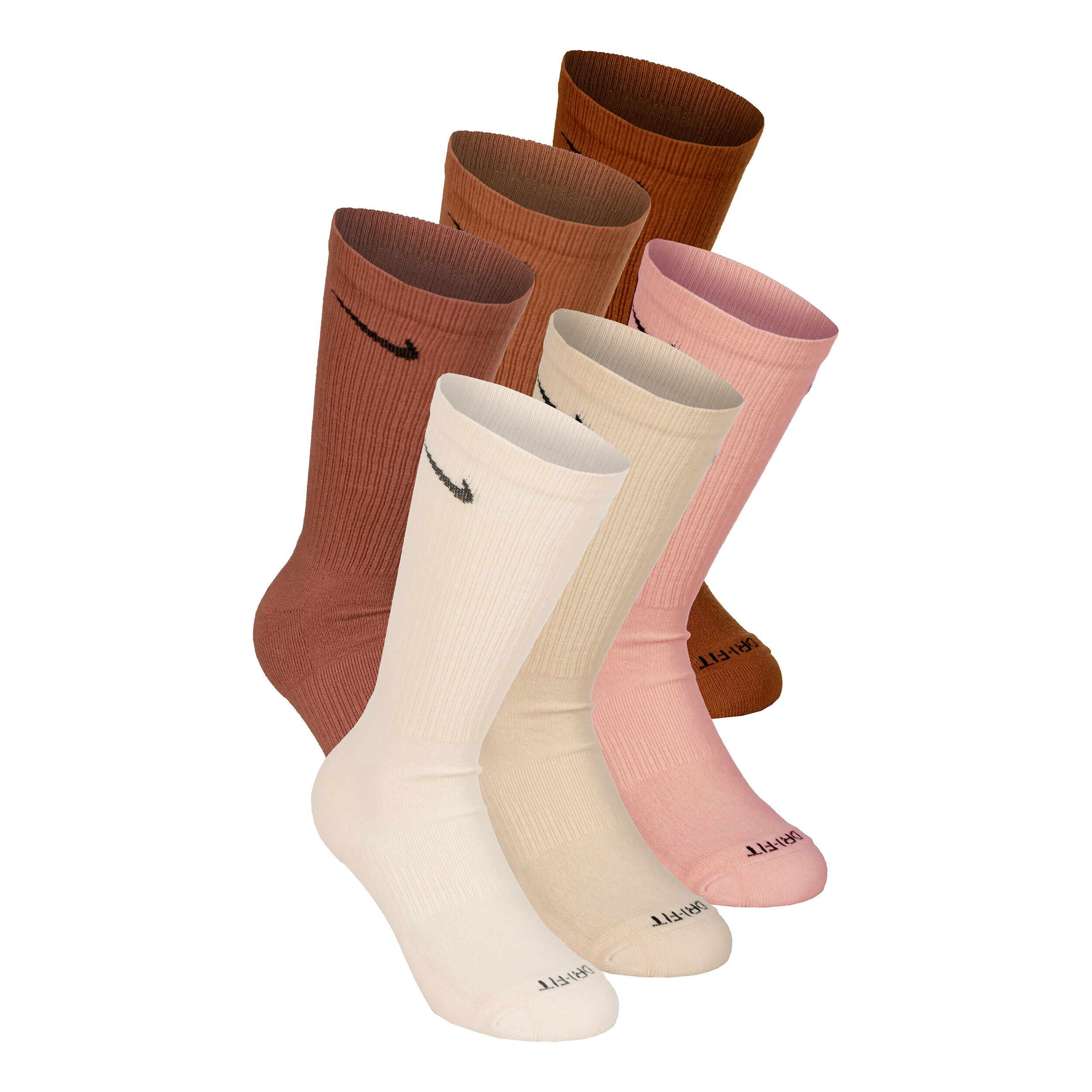 Everyday Plus Cushioned Crew Sportsocken 6er Pack Herren Mehrfarbig