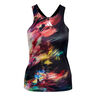 Melbourne Y- Tank-Top Damen-Schwarz,Mehrfarbig