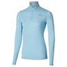 Core Impulse Half Zip Laufshirt Damen-hellblau
