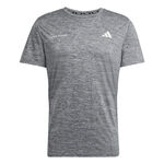 adidas Bekleidung adidas Own The Run Laufshirt Herren-Schwarz,Dunkelgrau