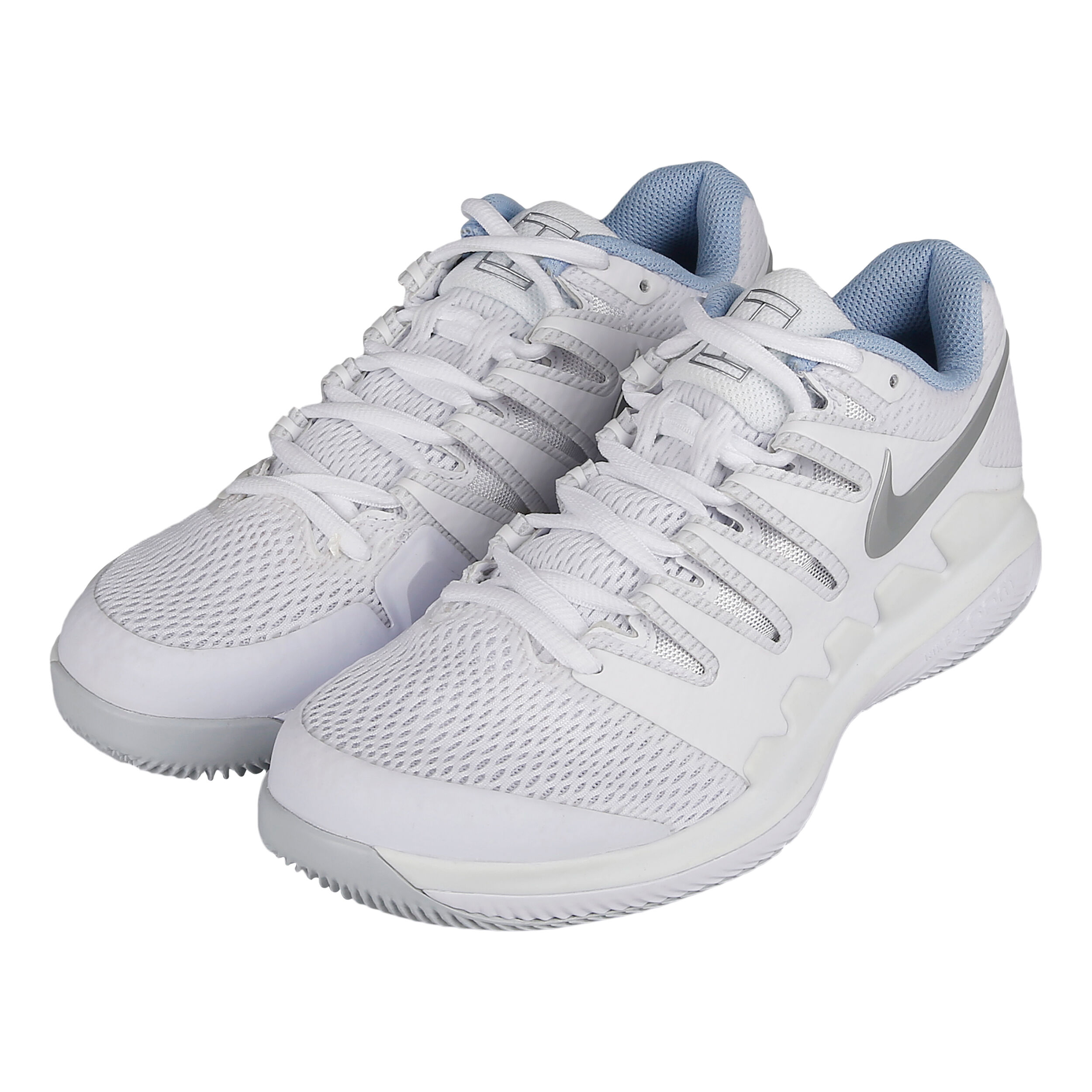Air Zoom Vapor X Allcourtschuh Damen WeiB Silber