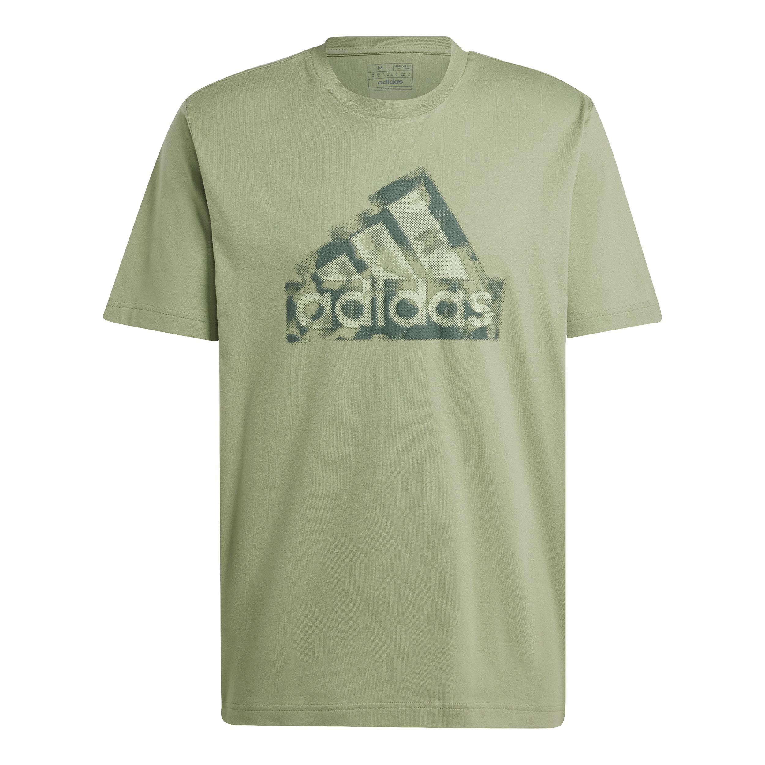 Future Icon Logo T Shirt Herren Salbei Grun