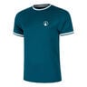 Create Break Ringer T-Shirt Herren-Petrol,Weiß