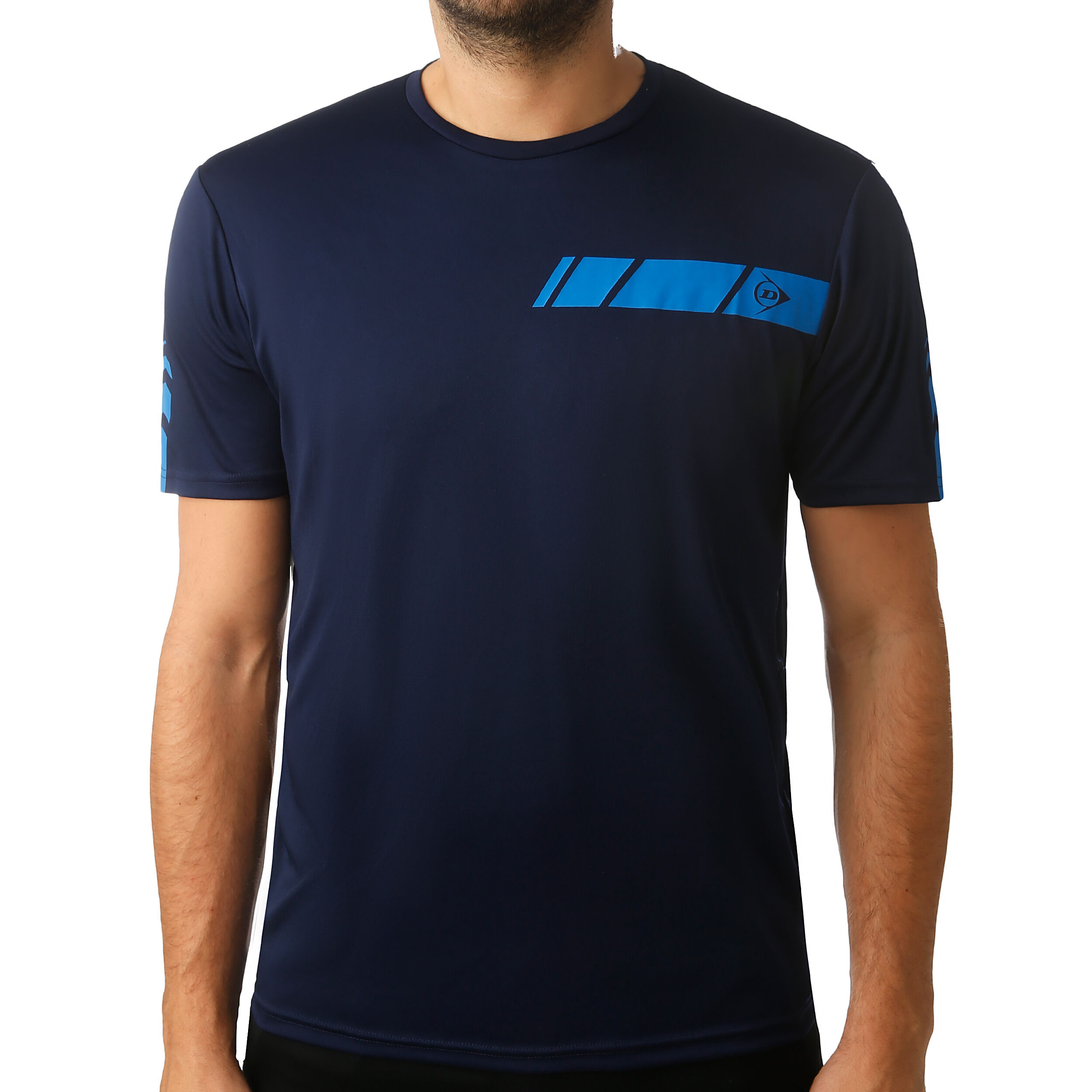 Dunlop Herren Crew Tee  T-Shirt blau NEU 