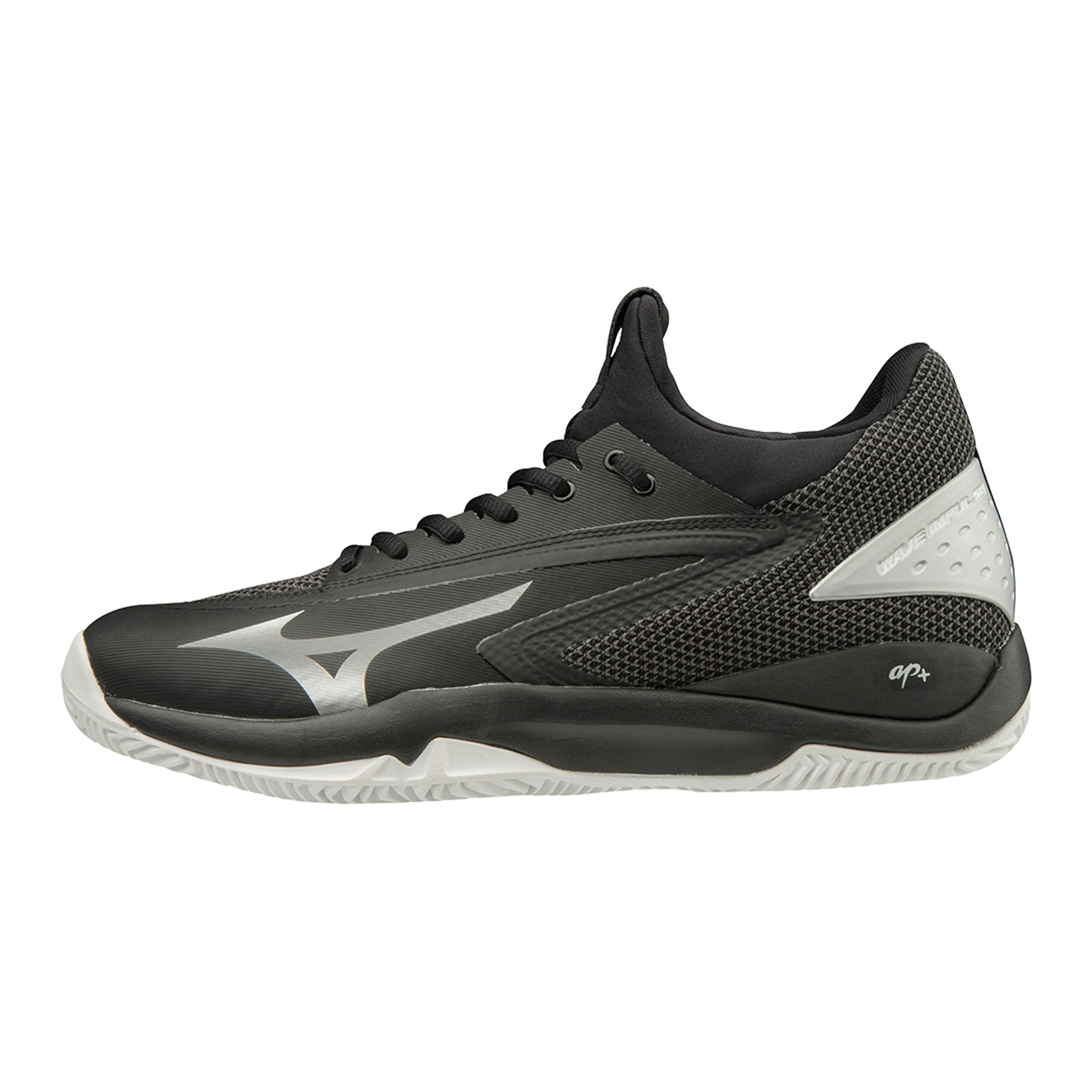 Wave Impulse Clay Sandplatzschuh Herren Schwarz Silber