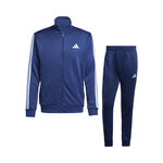 adidas Bekleidung adidas 3 Stripes Woven Trainingsanzug Herren-Dunkelblau,Weiß