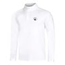 Big Serve 1/4 Zip Longsleeve Herren-Wei&szlig;