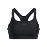 Heatgear High Sport-BH Damen-Schwarz,Schwarz