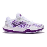 Joma Tennisschuhe Joma Point Allcourtschuh Damen-Weiß,Lila