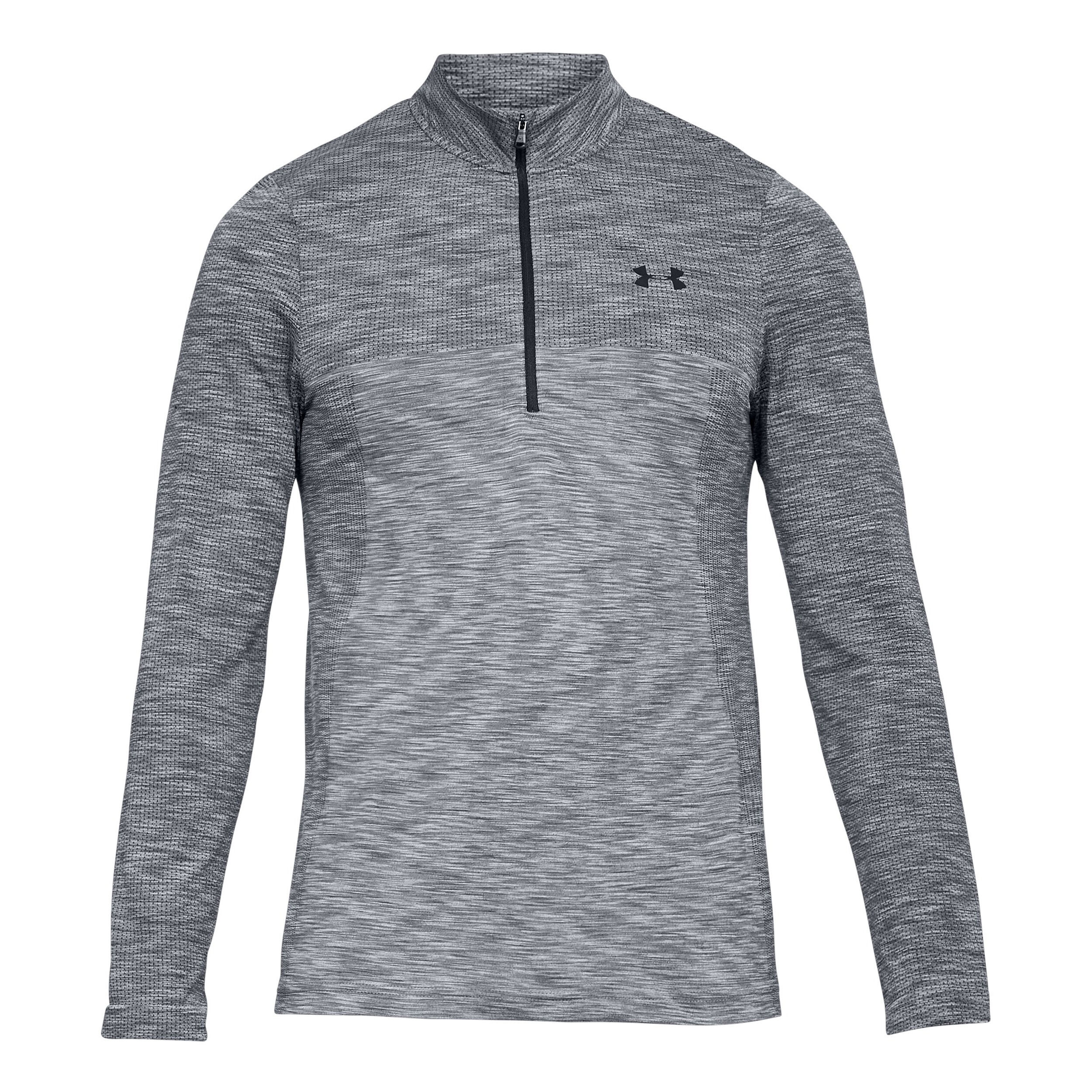 Under Armour Vanish Seamless Half Zip Longsleeve Herren Grau Schwarz online kaufen Tennis Point DE