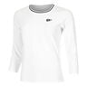 Teamline Longsleeve Damen-Wei&szlig;