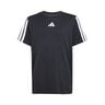 Training Essentials 3 Stripes T-Shirt Kinder-Schwarz,Wei&szlig;