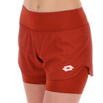 Lotto Bekleidung Lotto Tech II Shorts Damen-Weinrot