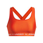 Under Armour Bekleidung Under Armour Crossback Mid Sport-BH Damen - weiß, 