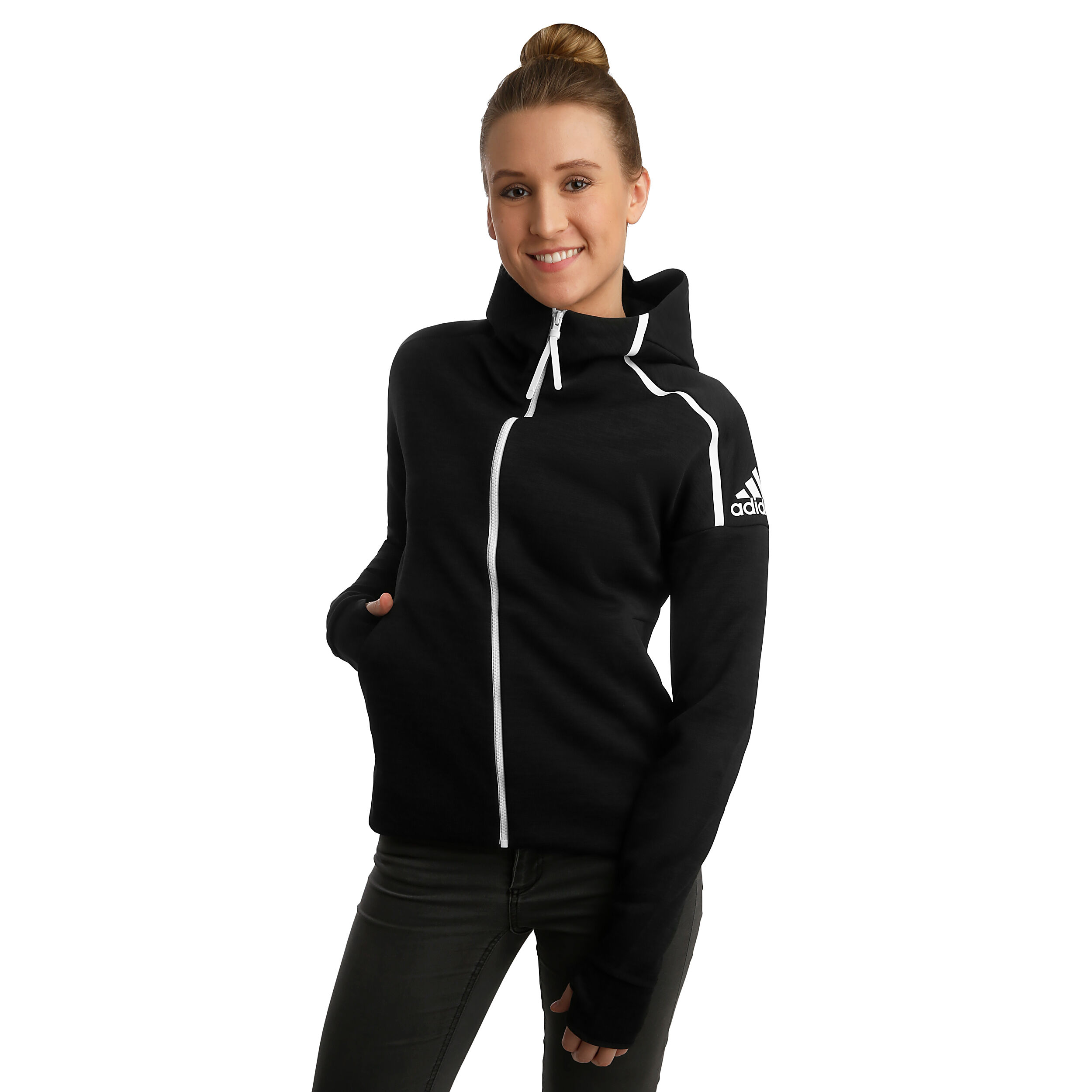 adidas Z.N.E. Fast Release Zipper Sweatjacke Damen adidas Z.N.E. Fast Release Zipper Sweatjacke Damen