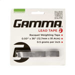 Gamma Schlägerzubehör Gamma Bleiband 2er Pack 12,7mm-Silber
