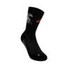Performance Run Crew Laufsocken-Schwarz,Orange