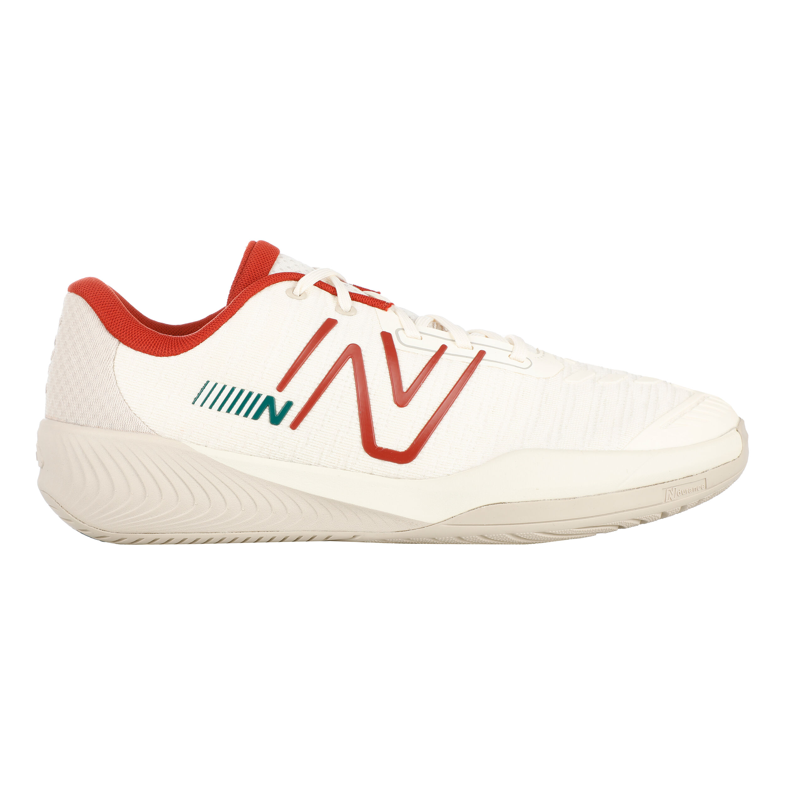 996 Allcourtschuh Herren Beige Rot