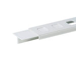 Tegra Platzbedarf Tegra Tigerbanb Tennislinie 4cm Ersatz-Weiß