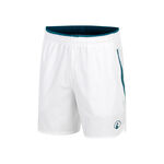 Quiet Please Tennisbekleidung Quiet Please Create Drop 7in Shorts Herren-Wei&szlig;,Petrol