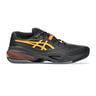 Gel-Resolution X Sandplatzschuh Herren - schwarz, neonorange
