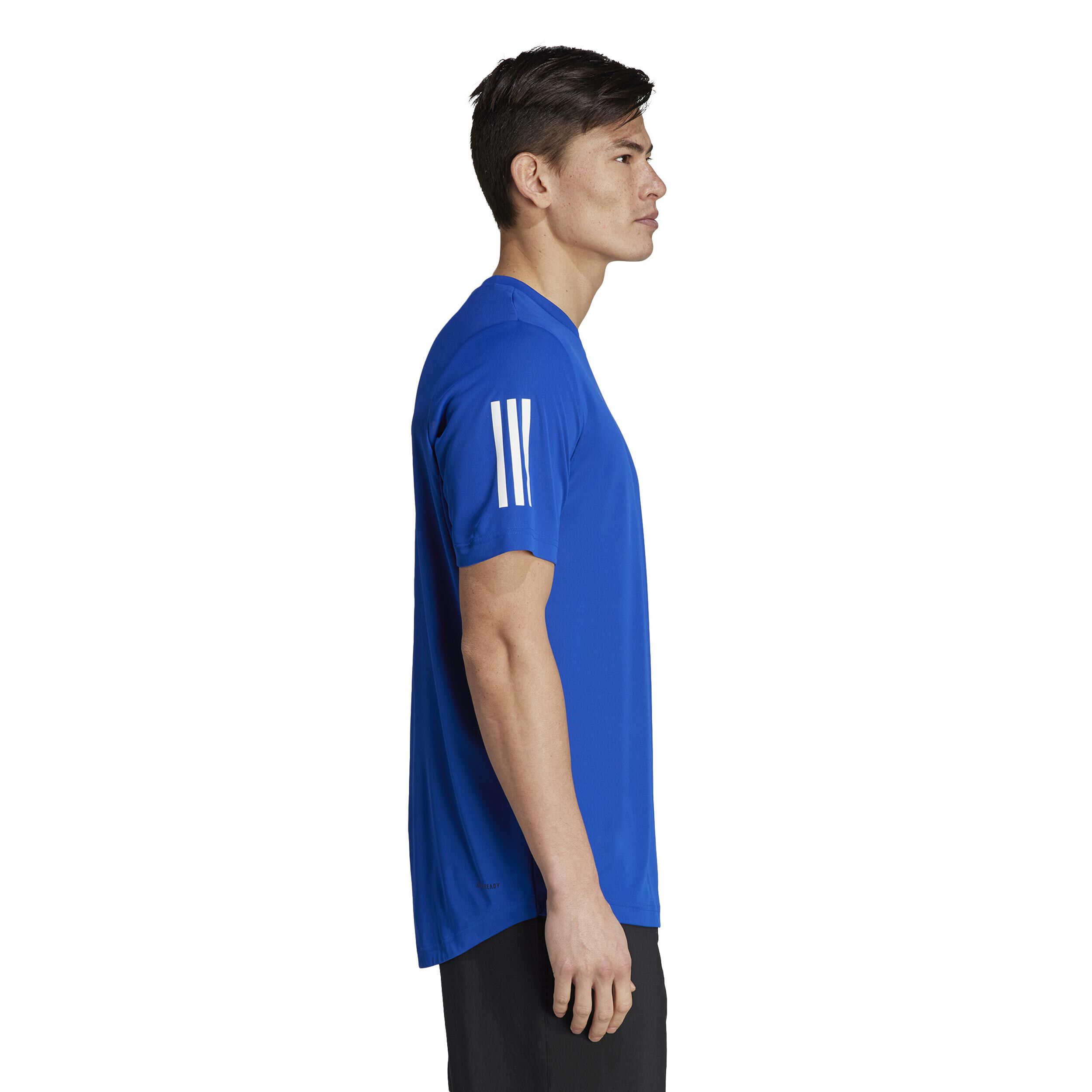 Adidas originals eqt tennis stripe t-shirt in blue shop