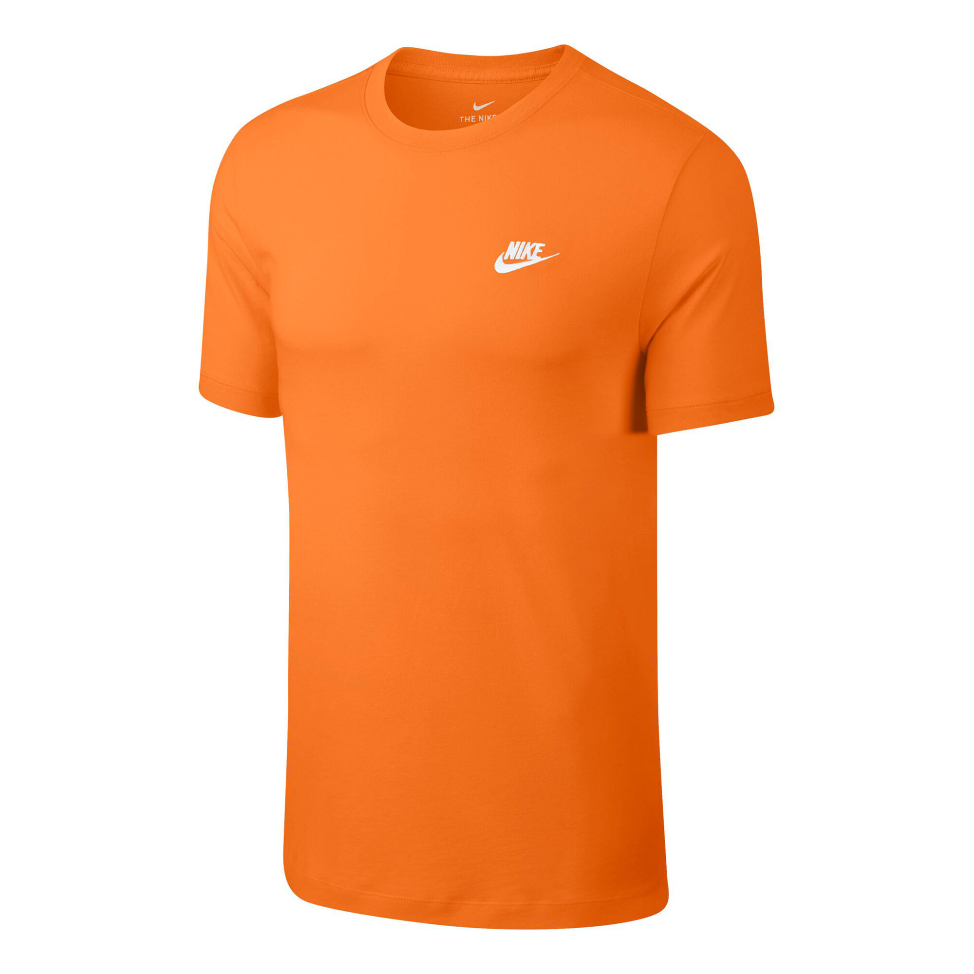 orange nike t shirt