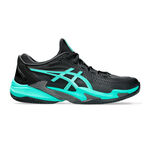 ASICS Sandplatzschuh ASICS Court FF 3 Sandplatzschuh Herren - schwarz, t&uuml;rkis