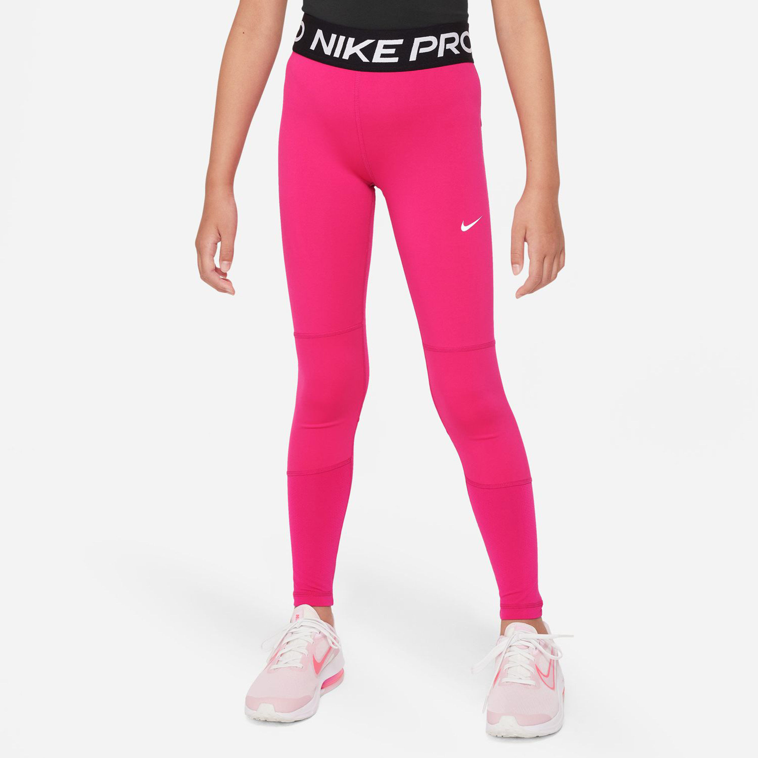 Hot pink top nike pros
