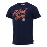 Roland Garros Bekleidung Roland Garros T-Shirt Herren-Dunkelblau