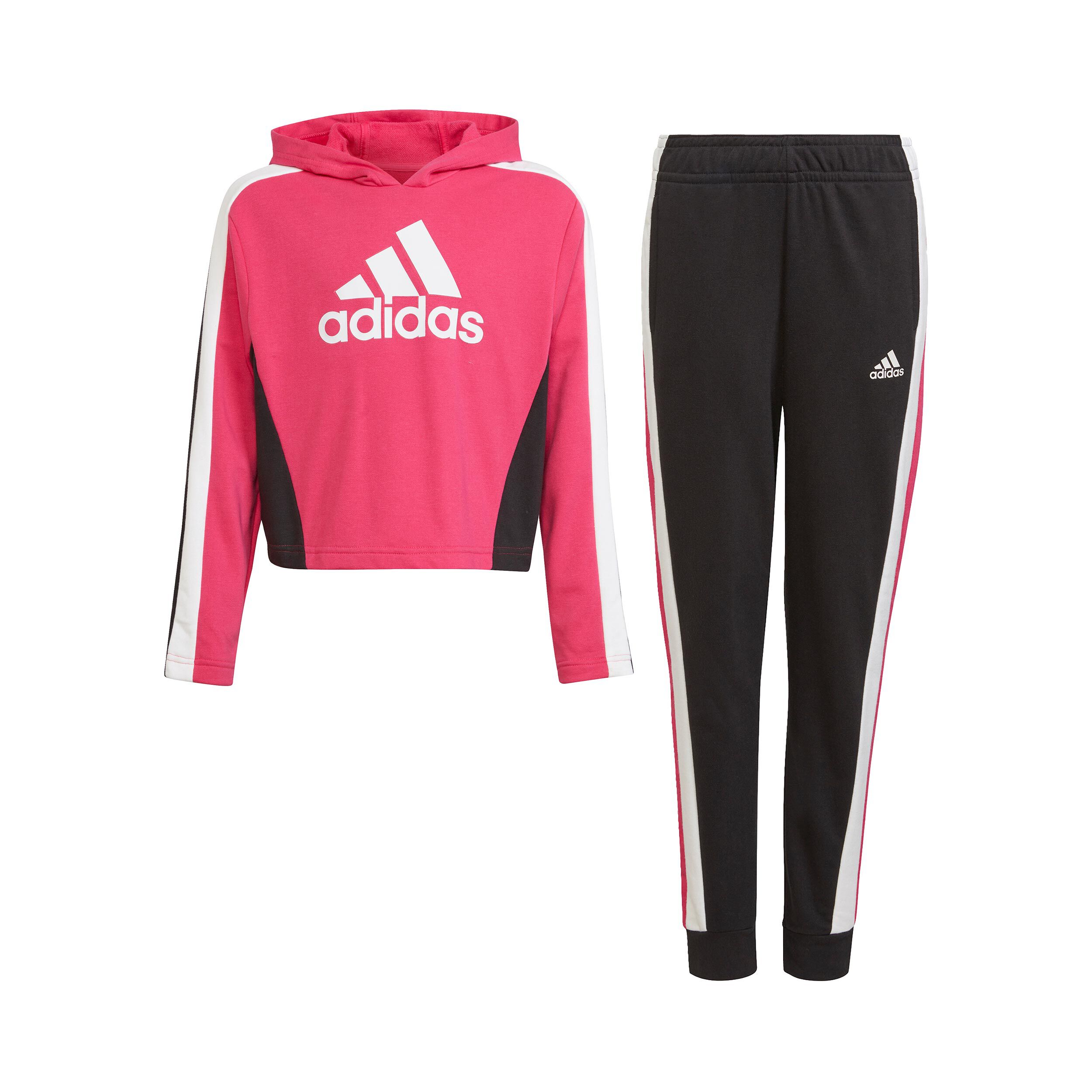 Adidas trainingsanzug schwarz pink deals