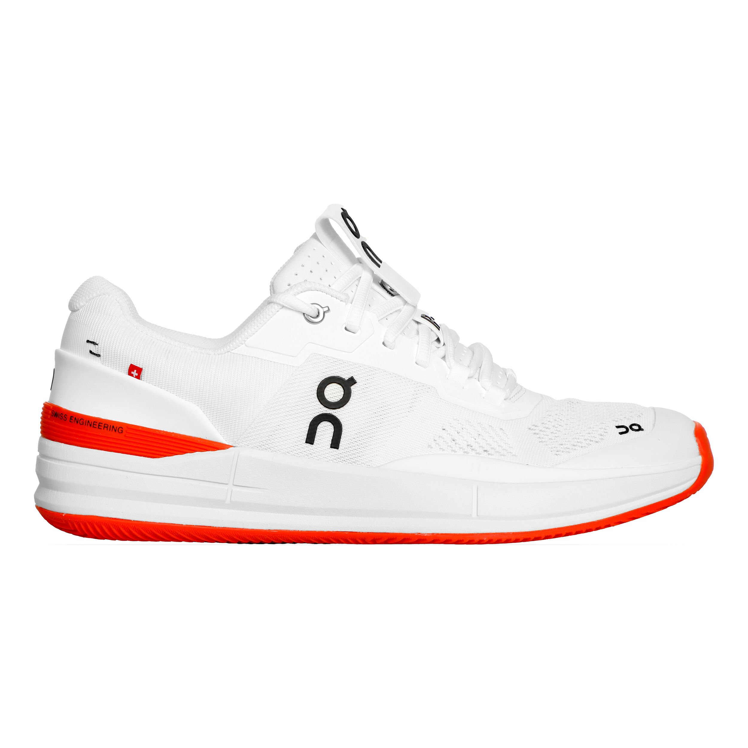 On The Roger Pro Sandplatzschuh Herren Weiß, Orange online kaufen Tennis Point DE