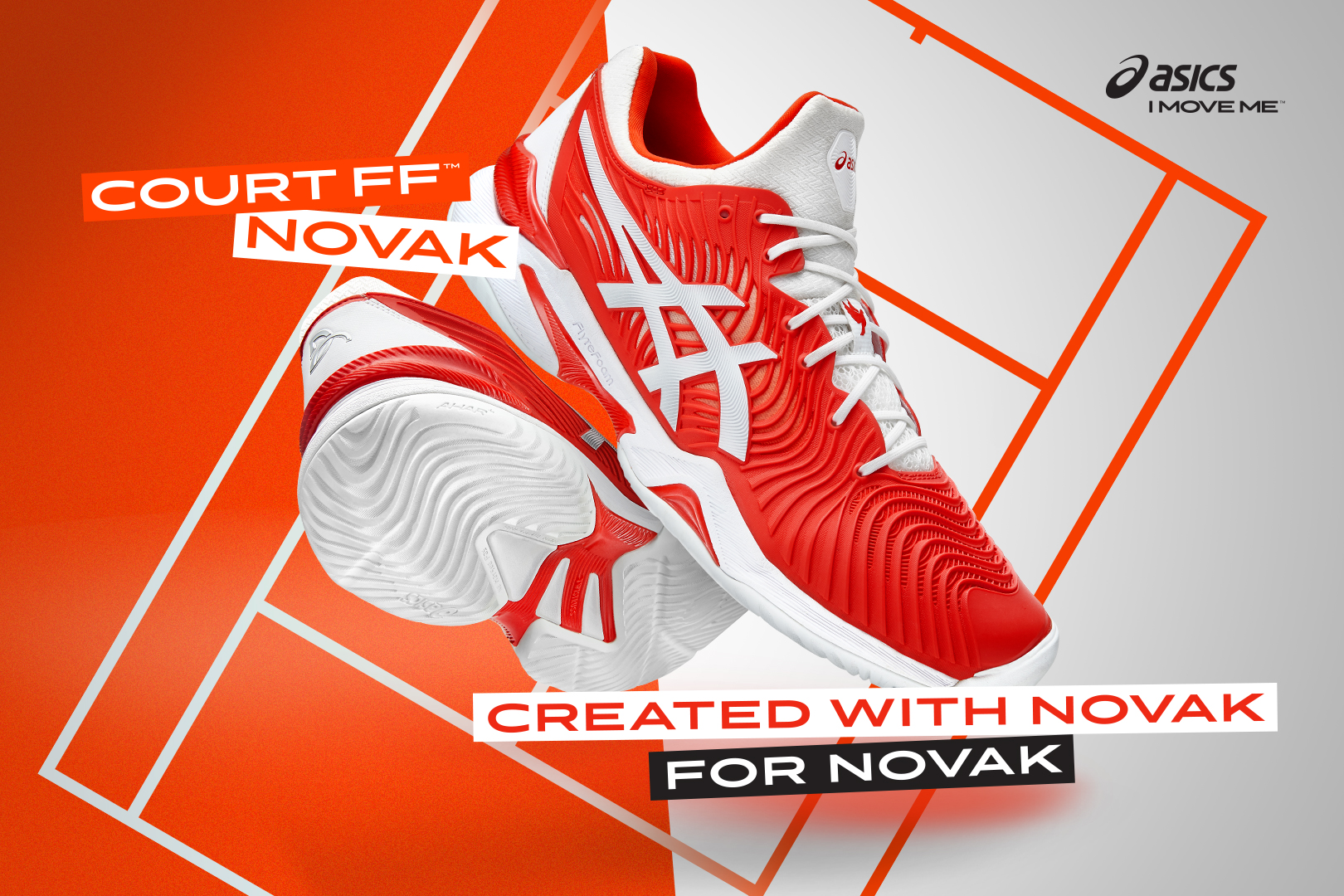 Asics novak djokovic clearance